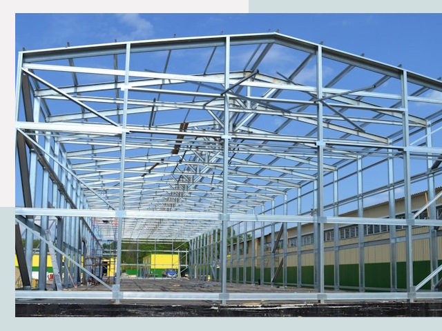 Строительство фабрик в мирном