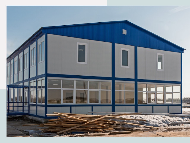 Строительство магазинов в мирном