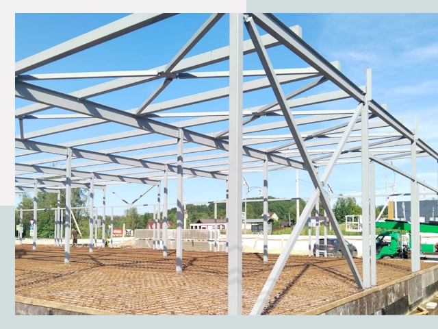 Строительство рынков в мирном