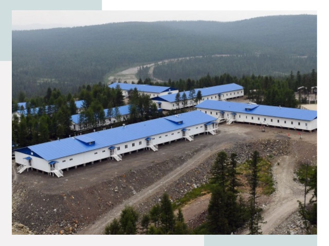 Вахтовые поселки в мирном