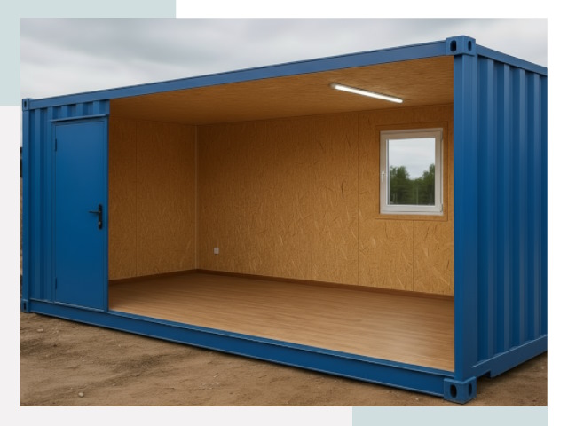 Блок-контейнеры в мирном