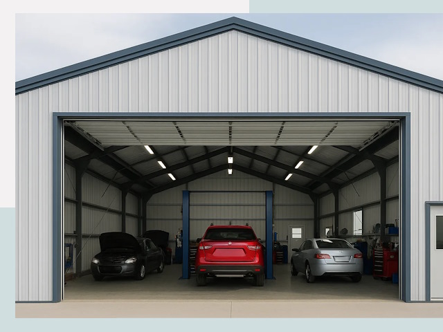 Ангары из сэндвич панелей от 607 руб. в Мирный