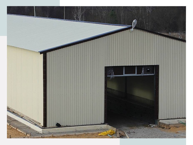 Строительство гаражей в мирном