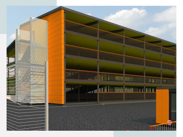 Многоуровневые паркинги в мирном