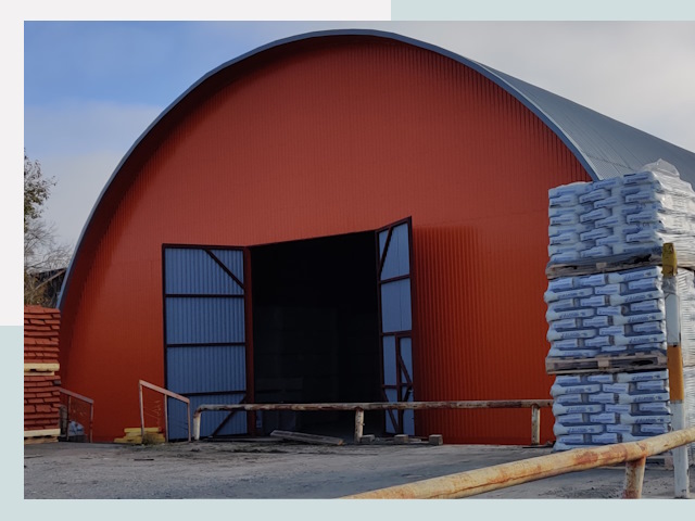 Полукруглые ангары по цене от 607 руб. в Мирный