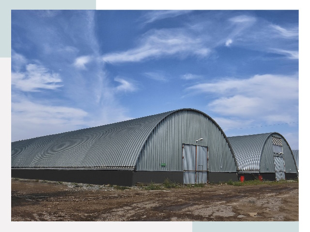 Сборные ангары в мирном