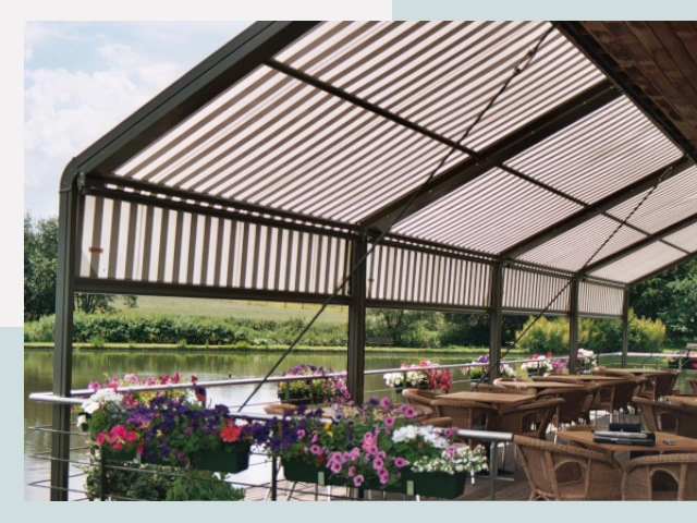 Элегантные навесы для кафе от 607 руб в Мирный