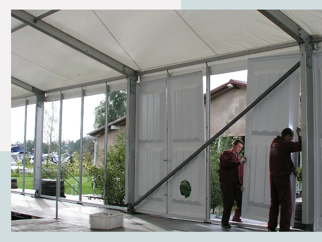 Быстро сборные шатры в Мирный от 607 руб. за м²