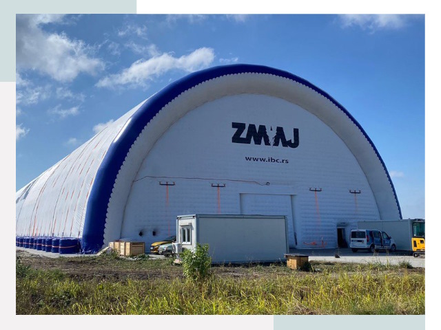 Брендирование ангаров в мирном