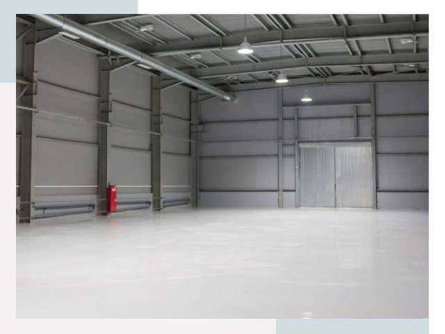 Полы для ангаров в мирном