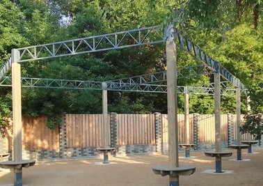 Терраса из металлоконструкций под ключ, проектирование, изготовление и монтаж от СтальСтрой-Мир